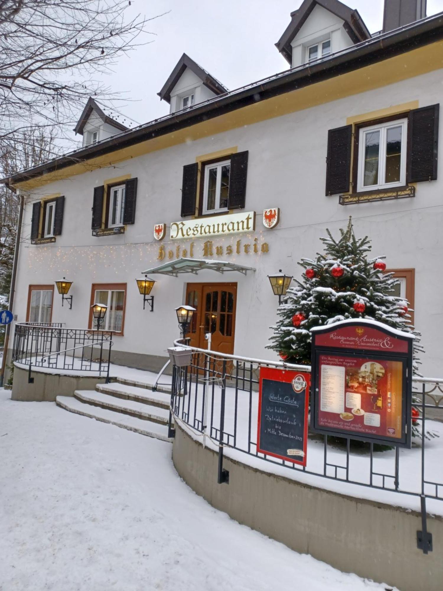 באד הופגסטין Hotel Austria מראה חיצוני תמונה